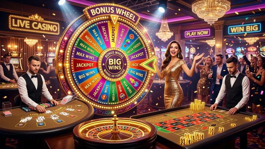 Crazy Time Live Casino BD - Evolution Gaming HEHE555 VIP Feature Banner